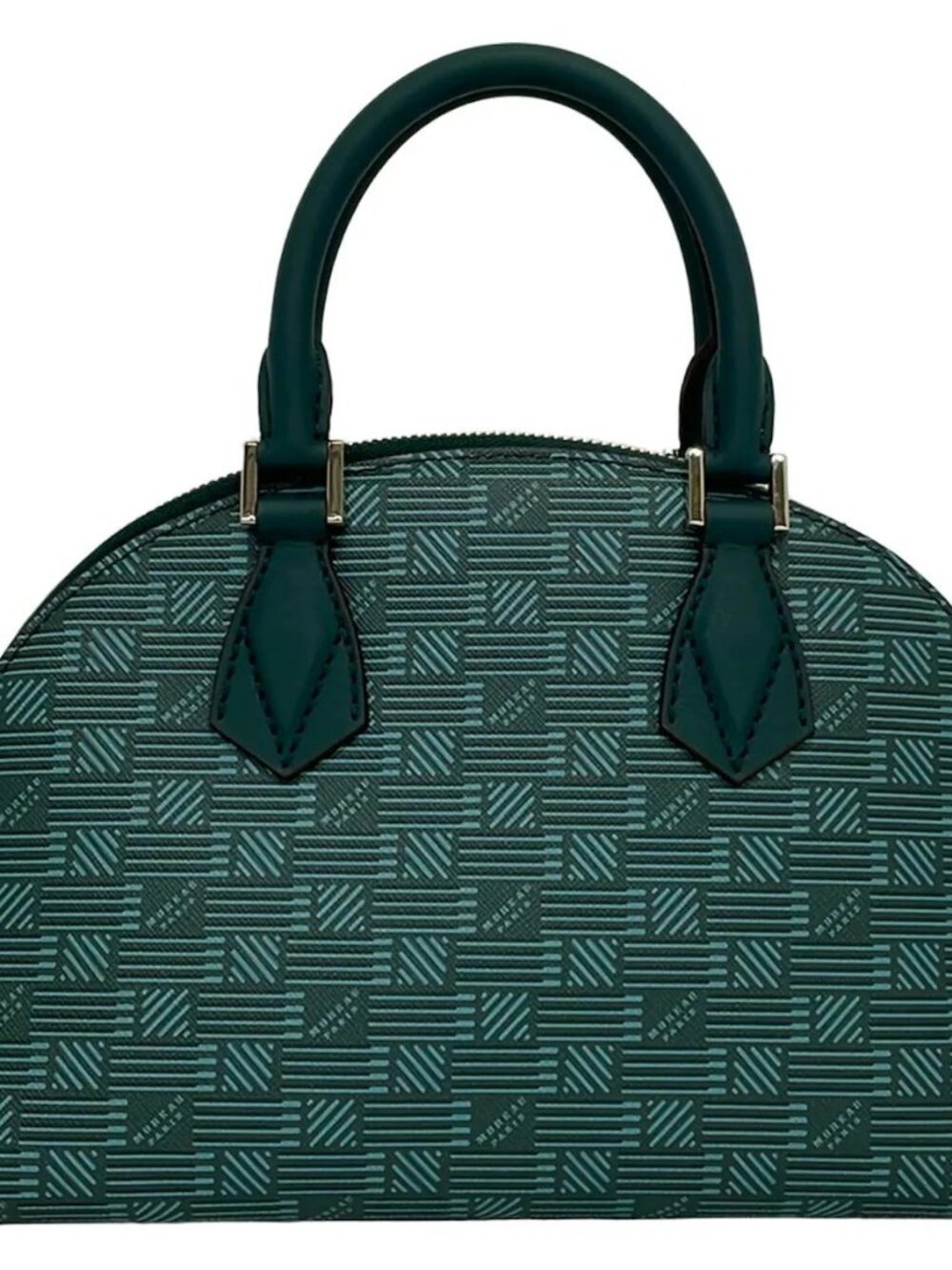 MOREAU Green Leather Handbag
